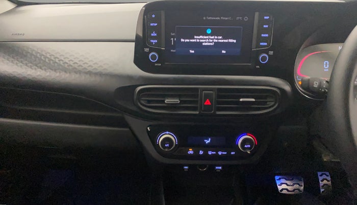 2023 Hyundai EXTER SX(O) CONNECT 1.2 AMT, Petrol, Automatic, 7,638 km, Air Conditioner