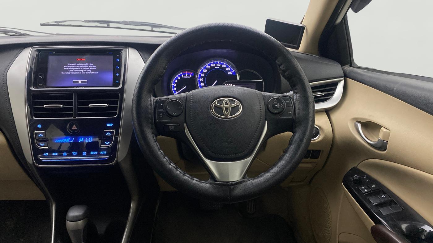 2018 Toyota YARIS G CVT, Petrol, Automatic, 10,000 km, Steering Wheel Close Up