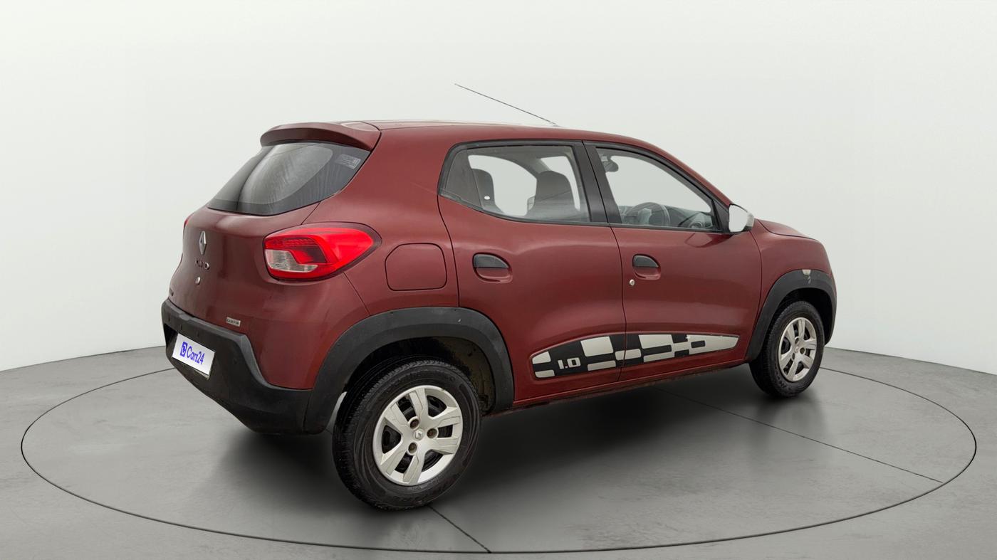 2016 Renault Kwid RXT 1.0 AMT (O), Petrol, Automatic, 56,914 km, Right Back Diagonal