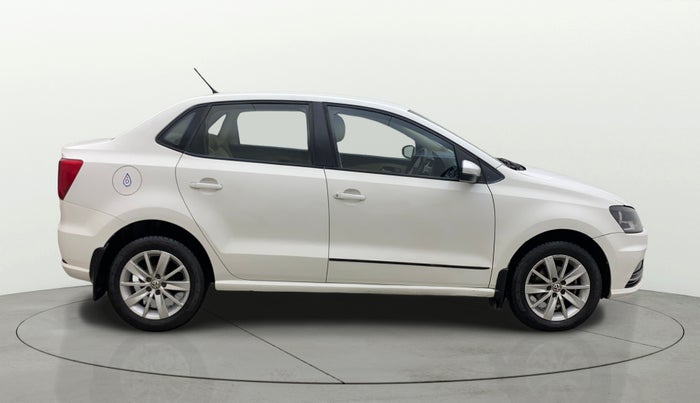2017 Volkswagen Ameo HIGHLINE DSG 1.5 DIESEL , Diesel, Automatic, 1,00,607 km, Right Side View