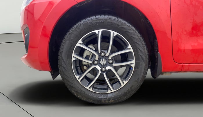 2023 Maruti Swift ZXI PLUS AMT DUAL TONE, Petrol, Automatic, 19,429 km, Left Front Wheel