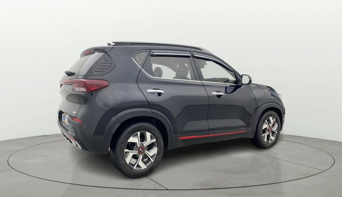 2021 KIA SONET GTX PLUS 1.0 DCT, Petrol, Automatic, 17,327 km, Right Back Diagonal