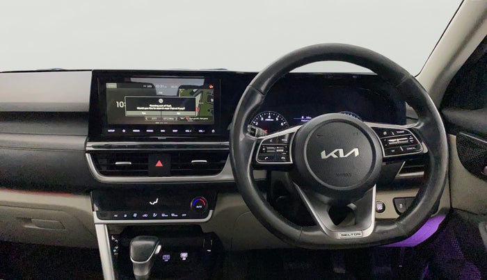 2021 KIA SELTOS HTX IVT 1.5 PETROL, Petrol, Automatic, 64,647 km, Steering Wheel Close Up