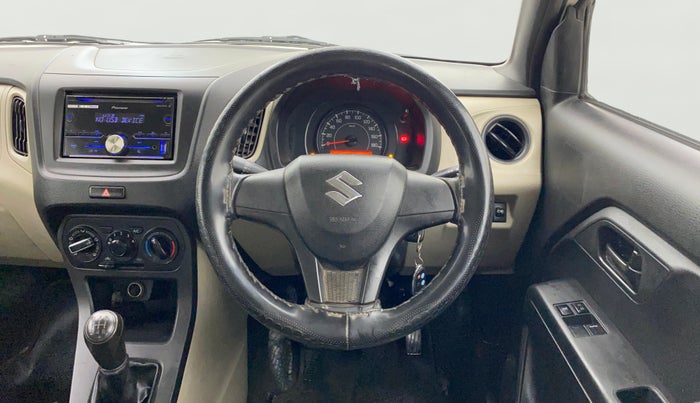 2019 Maruti New Wagon-R LXI CNG 1.0, CNG, Manual, 1,29,340 km, Steering Wheel Close Up