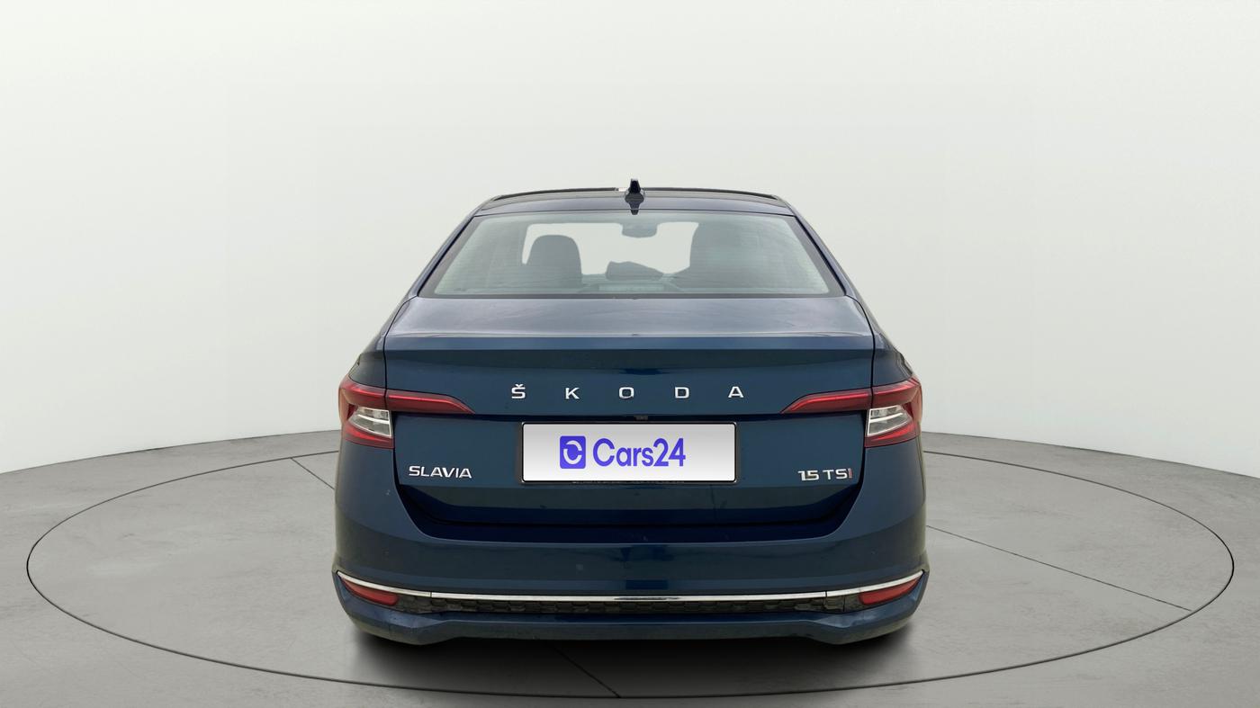 2023 Skoda SLAVIA STYLE 1.5L TSI DSG, Petrol, Automatic, 43,845 km, Back/Rear