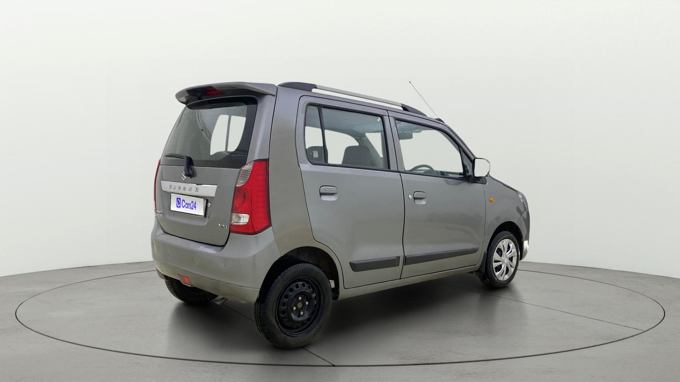 2016 Maruti Wagon R 1.0 VXI AMT, Petrol, Automatic, 52,915 km, Right Back Diagonal