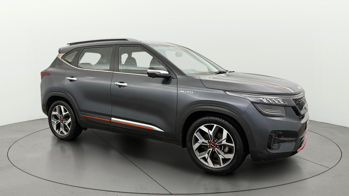 2023 KIA SELTOS X LINE 1.5 DIESEL AT, Diesel, Automatic, 65,976 km, Right Front Diagonal