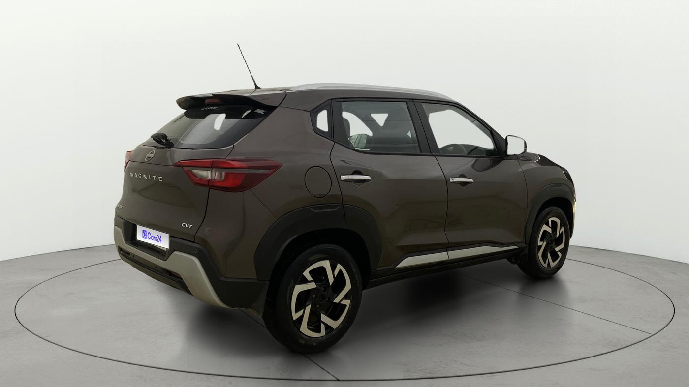 2022 Nissan MAGNITE XV TURBO CVT, Petrol, Automatic, 45,745 km, Right Back Diagonal