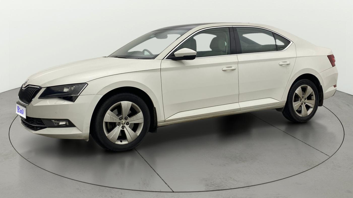 2018 Skoda Superb STYLE 1.8 TSI MT, Petrol, Manual, 86,410 km, Left Front Diagonal