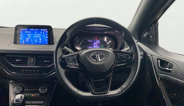 2023 Tata NEXON XZ PLUS SUNROOF DARK DIESEL, Diesel, Manual, 71,698 km, Steering Wheel Close Up