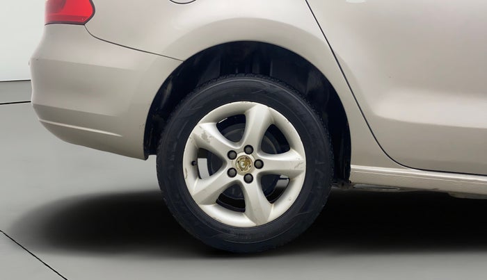 2012 Skoda Rapid ELEGANCE 1.6 TDI CR MT, Diesel, Manual, 99,273 km, Right Rear Wheel