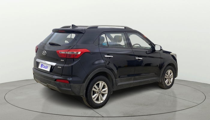 2015 Hyundai Creta SX PLUS AT 1.6 DIESEL, Diesel, Automatic, 1,28,098 km, Right Back Diagonal