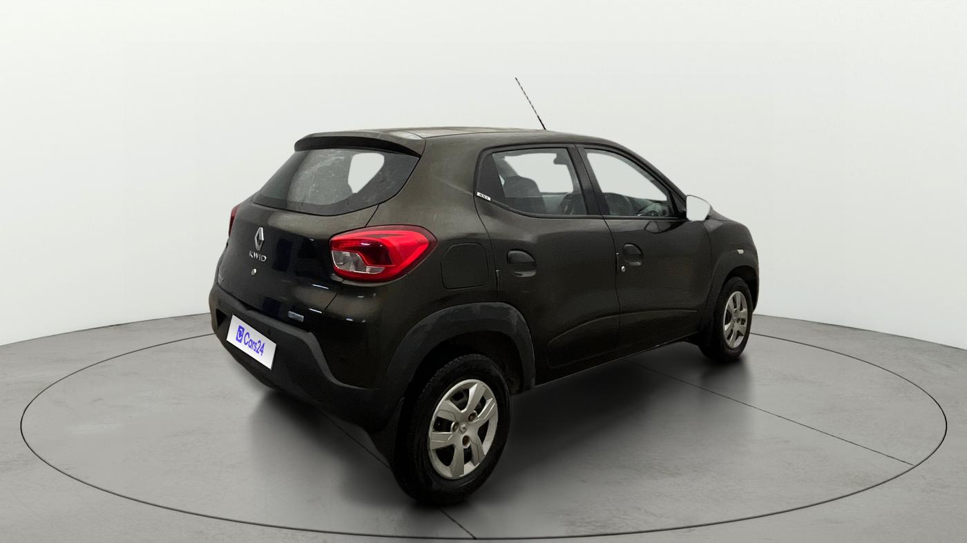 2018 Renault Kwid RXT 1.0 AMT (O), Petrol, Automatic, 20,678 km, Right Back Diagonal