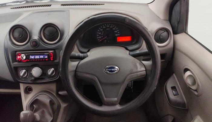 2014 Datsun Go T, Petrol, Manual, 56,582 km, Steering Wheel Close Up