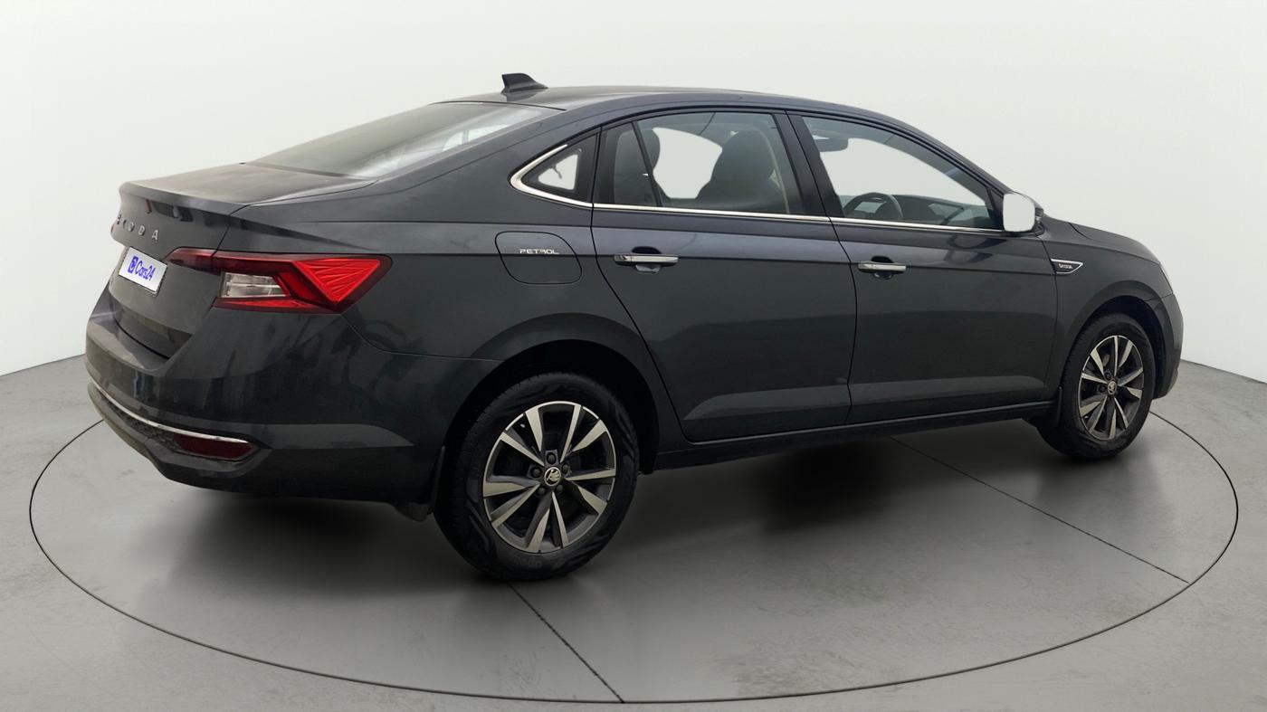 2022 Skoda SLAVIA STYLE 1.0L TSI MT, Petrol, Manual, 63,339 km, Right Back Diagonal