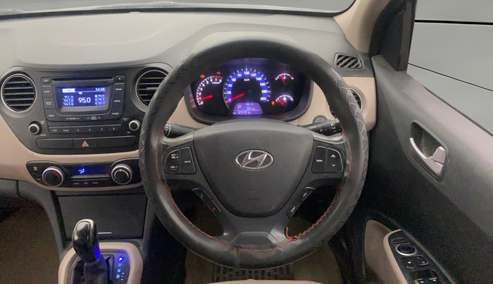 2014 Hyundai Xcent SX AT 1.2 (O), CNG, Automatic, 1,20,410 km, Steering Wheel Close Up