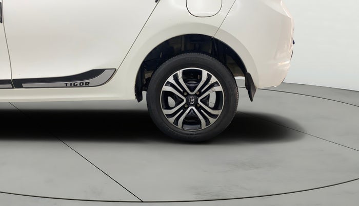 2023 Tata TIGOR XZ PLUS CNG, CNG, Manual, 46,179 km, Left Rear Wheel