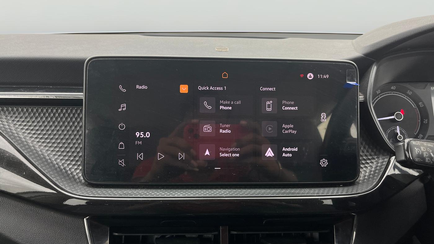 2021 Skoda KUSHAQ STYLE 1.0L TSI AT, Petrol, Automatic, 48,746 km, Air Conditioner