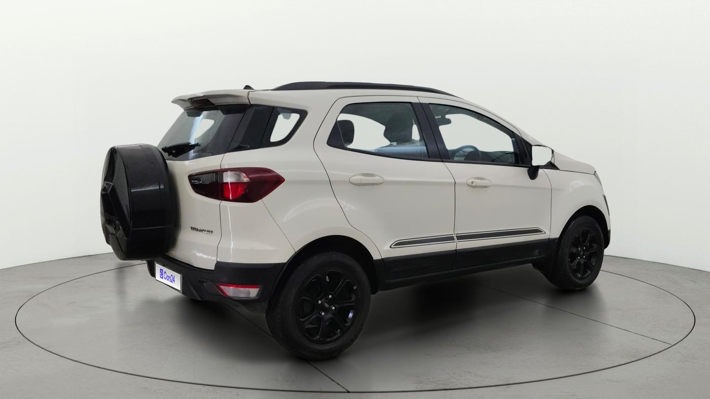 2020 Ford Ecosport TITANIUM 1.5L THUNDER EDTION PETROL, Petrol, Manual, 1,07,061 km, Right Back Diagonal