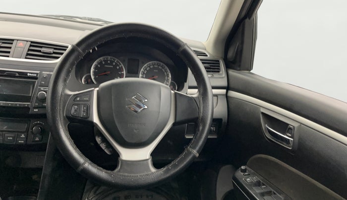 2015 Maruti Swift ZXI, Petrol, Manual, 64,697 km, Steering Wheel Close Up