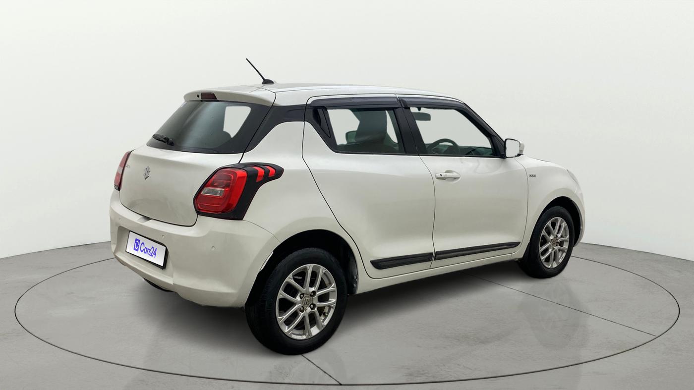 2018 Maruti Swift ZDI AMT, Diesel, Automatic, 87,271 km, Right Back Diagonal