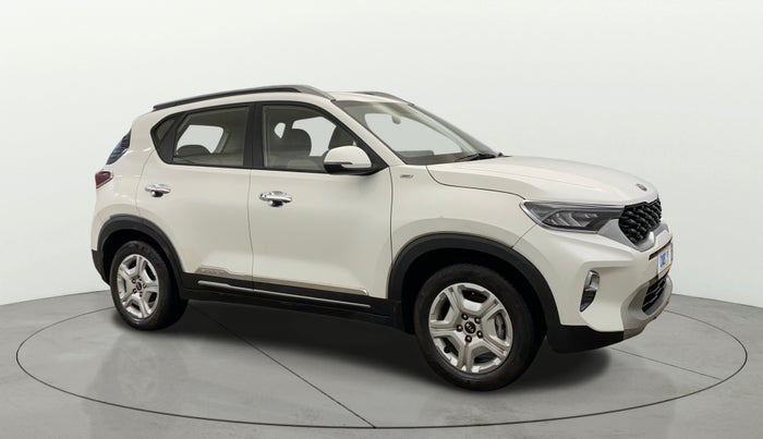 2021 KIA SONET HTX 1.0 IMT, Petrol, Manual, 28,464 km, Right Front Diagonal