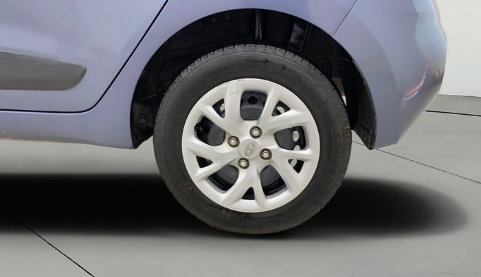 2017 Hyundai Grand i10 SPORTZ (O) 1.2 KAPPA VTVT, Petrol, Manual, 69,671 km, Left Rear Wheel