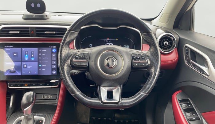 2022 MG ASTOR SAVVY 1.5 CVT S RED, Petrol, Automatic, 83,143 km, Steering Wheel Close Up