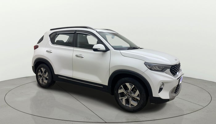2022 KIA SONET HTX 1.5 AT, Diesel, Automatic, 1,27,467 km, Right Front Diagonal