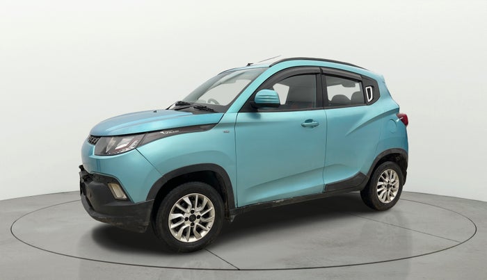 2015 Mahindra Kuv100 K8 5 STR, Petrol, Manual, 37,128 km, Left Front Diagonal