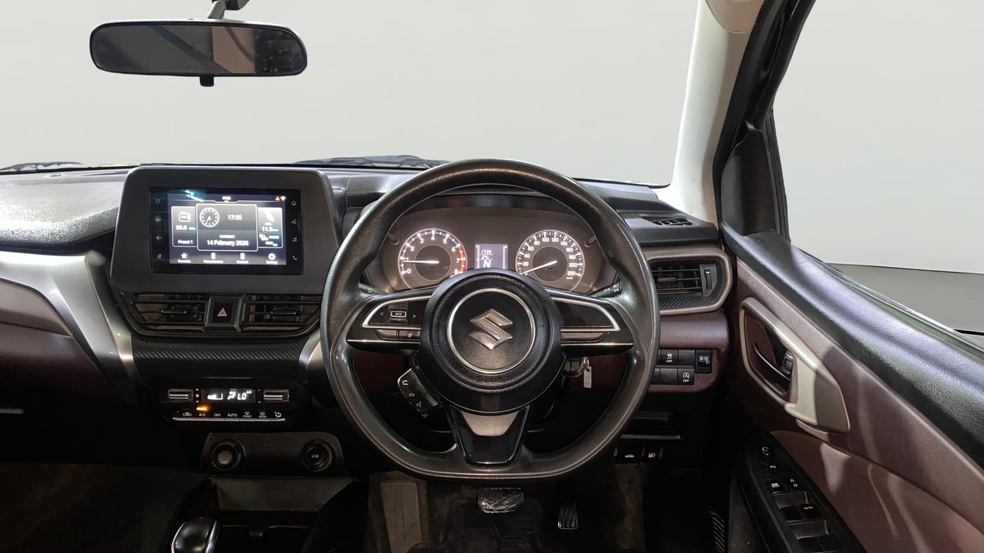 2023 Maruti FRONX DELTA PLUS 1.2L AGS, Petrol, Automatic, 48,514 km, Steering Wheel Close Up
