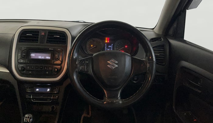 2020 Maruti Vitara Brezza VXI, Petrol, Manual, 84,775 km, Steering Wheel Close Up