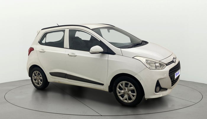 2018 Hyundai Grand i10 SPORTZ 1.2 KAPPA VTVT, Petrol, Manual, 54,908 km, Right Front Diagonal