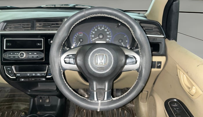 2017 Honda Amaze 1.2L I-VTEC S OPT, CNG, Manual, 84,727 km, Steering Wheel Close Up