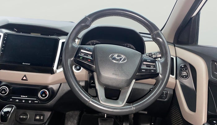 2016 Hyundai Creta SX PLUS AT 1.6 PETROL, Petrol, Automatic, 92,737 km, Steering Wheel Close Up