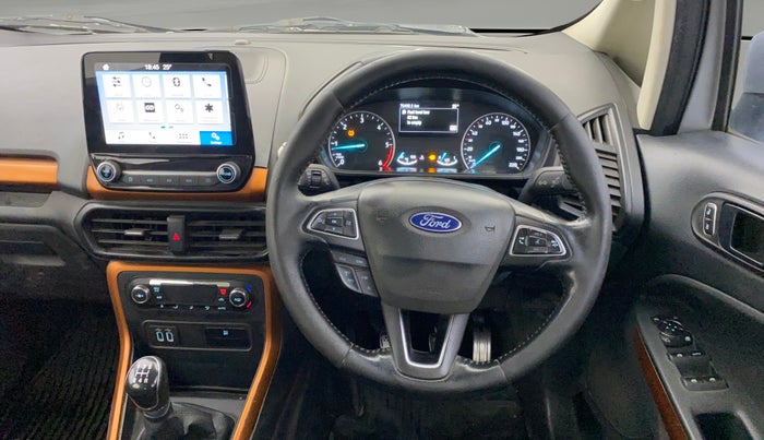 2019 Ford Ecosport TITANIUM 1.5L SPORTS(SUNROOF) DIESEL, Diesel, Manual, 76,469 km, Steering Wheel Close Up