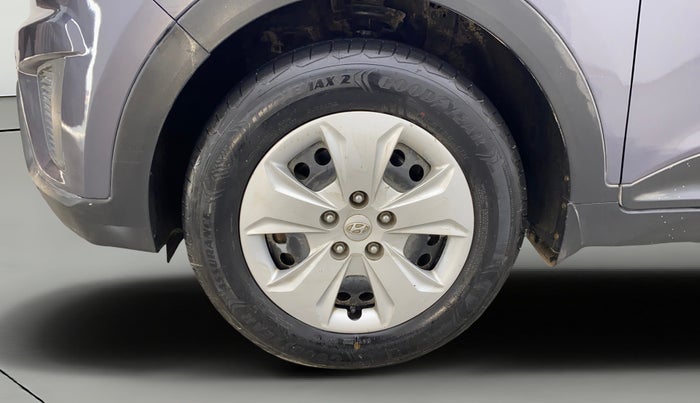2018 Hyundai Creta E PLUS 1.6 PETROL, Petrol, Manual, 58,855 km, Left Front Wheel