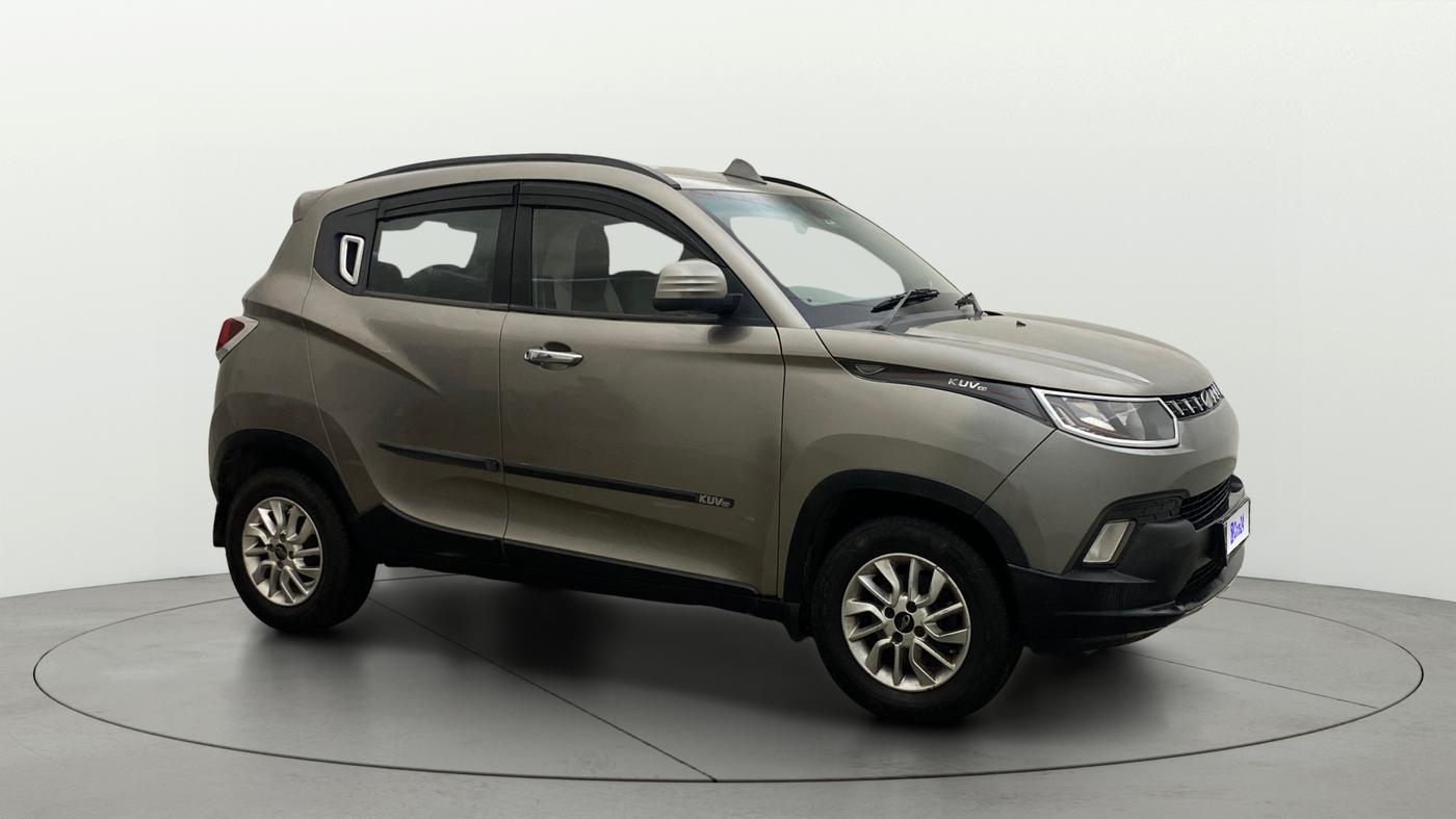 2016 Mahindra Kuv100 K8 D 6 STR, Diesel, Manual, 52,727 km, Right Front Diagonal