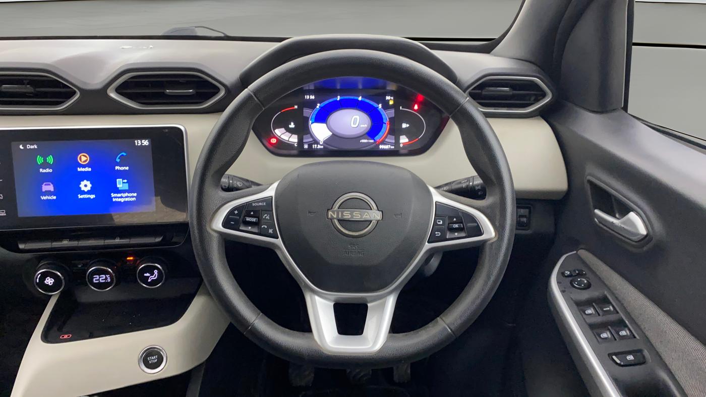 2021 Nissan MAGNITE XV TURBO, Petrol, Manual, 99,752 km, Steering Wheel Close Up