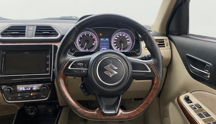 2017 Maruti Dzire ZXI PLUS, Petrol, Manual, 86,427 km, Steering Wheel Close Up