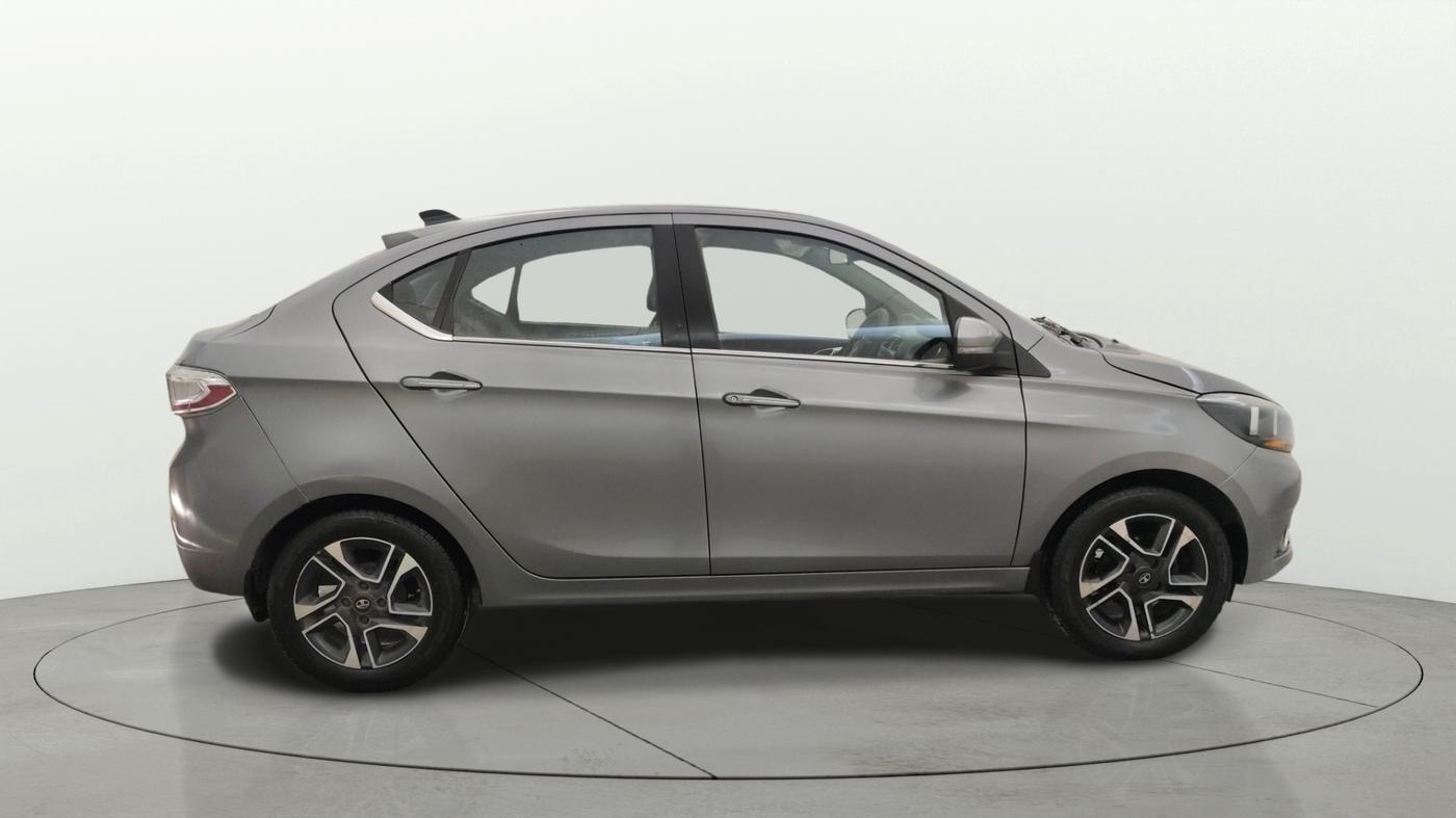 2019 Tata TIGOR XZA PLUS PETROL, CNG, Automatic, 49,058 km, Right Side View