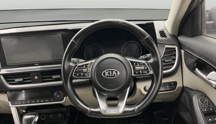2021 KIA SELTOS HTX IVT 1.5 PETROL, Petrol, Automatic, 41,039 km, Steering Wheel Close Up