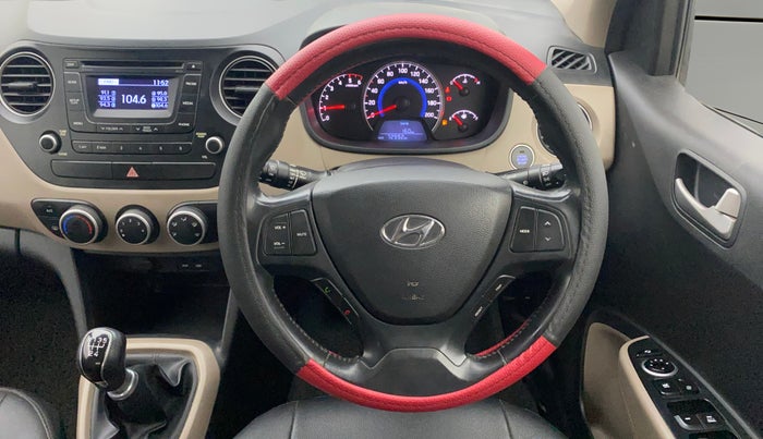 2015 Hyundai Grand i10 ASTA 1.1 CRDI (O), Diesel, Manual, 72,979 km, Steering Wheel Close Up