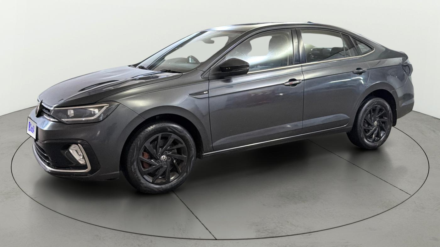 2023 Volkswagen VIRTUS GT PLUS TSI 1.5 EVO DSG, Petrol, Automatic, 75,567 km, Left Front Diagonal