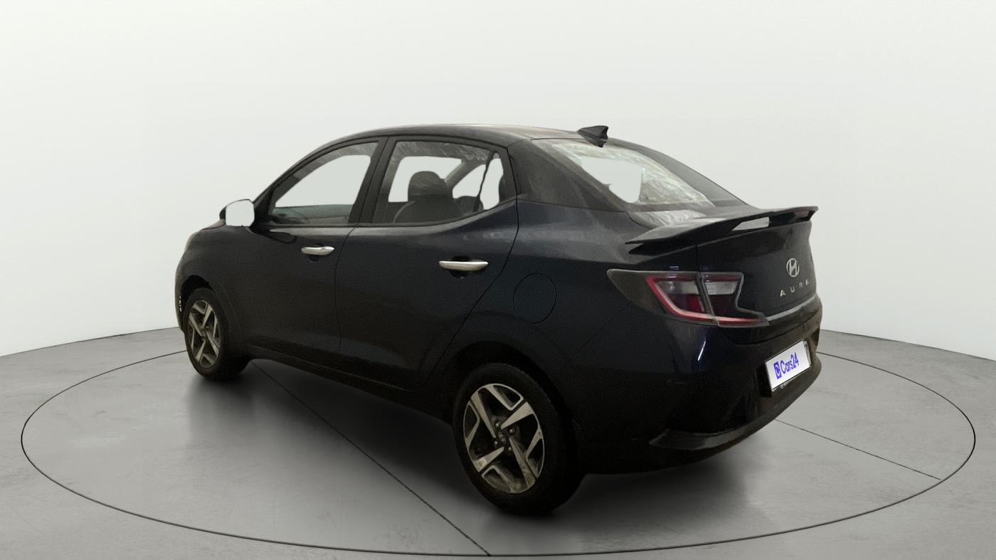2023 Hyundai AURA SX 1.2, Petrol, Manual, 23,860 km, Left Back Diagonal
