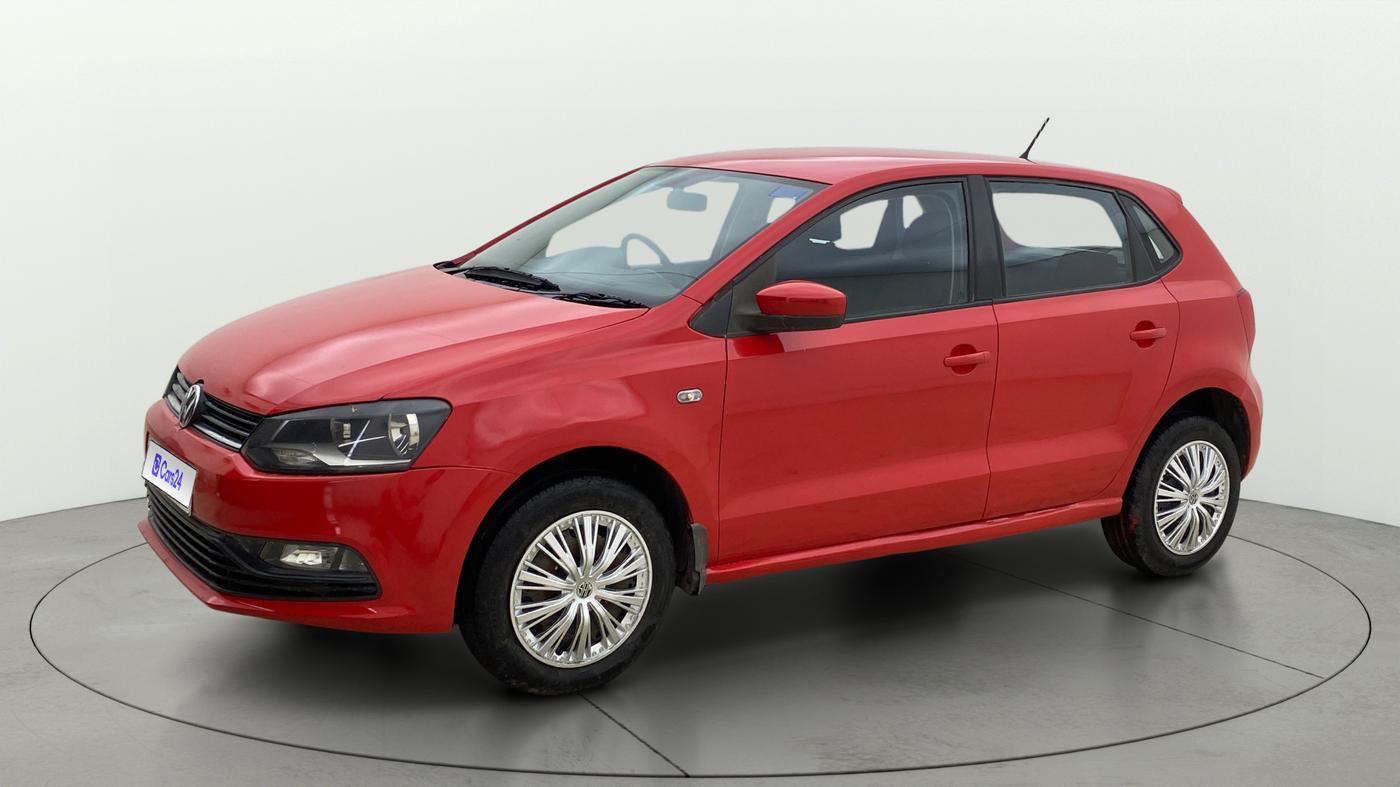 2015 Volkswagen Polo COMFORTLINE 1.2L, Petrol, Manual, 1,36,870 km, Left Front Diagonal