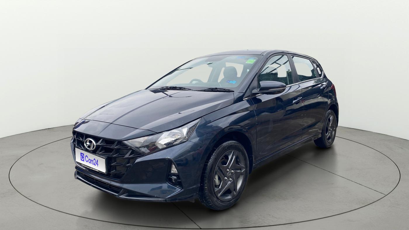 2022 Hyundai NEW I20 Sportz 1.2 IVT, Petrol, Automatic, 2,609 km, Left Front Diagonal