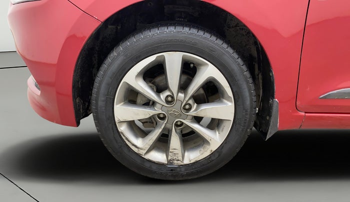2014 Hyundai Elite i20 ASTA 1.2, Petrol, Manual, 1,09,430 km, Left Front Wheel