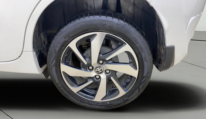 2023 Toyota Glanza G AMT, Petrol, Automatic, 1,31,108 km, Left Rear Wheel