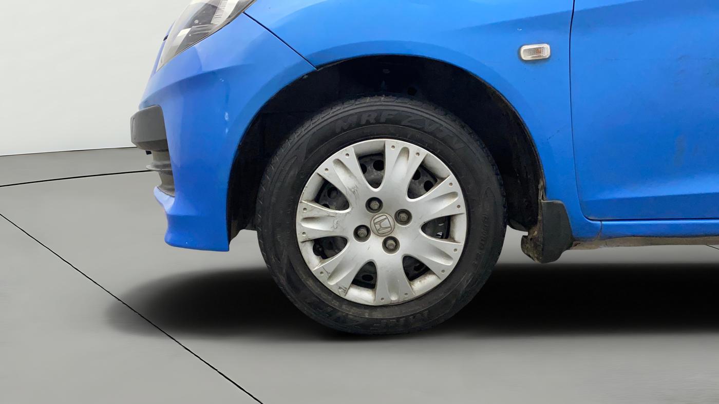 2013 Honda Brio S MT, Petrol, Manual, 73,893 km, Left Front Wheel